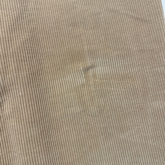 Vintage Eddie Bauer Tan Corduroy Pants Men’s 36x31 Pleated Front USA Made 90s - Picture 2 of 10